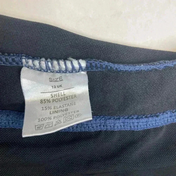 Beautique Blue One Piece Swimsuit Size 8 US Beach/Pool - Picture 11 of 12